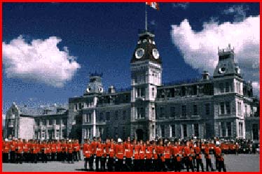 In this post card you can see the Royal Canadian Mounted Police