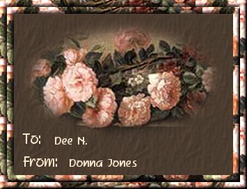 Thank you Donna!