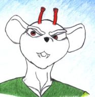 Head portrait of Venom