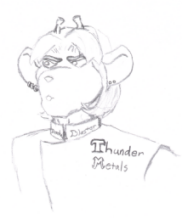 A sketch of Dereka VanWham