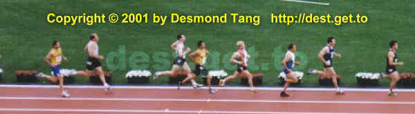 (Canadian Track and Field Championships 2001 photo, Men Decathlon 1500 meter)   