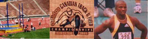 (Canadian Track and Field Championships 2001, composite photo)   