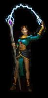 (Diablo II Sorceress)   