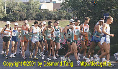 (8th IAAF Championships photo Men 50 km Race Walk 02)   
