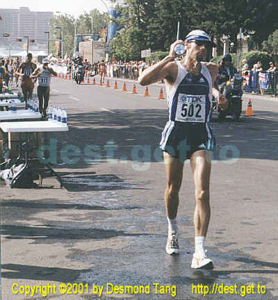 (8th IAAF Championships photo Men 50 km Race Walk 16
502  Spirdon Kastnis  GRE )   