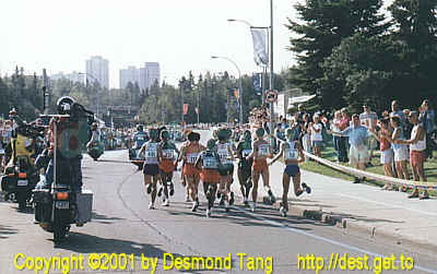 (8th IAAF Championships photo Women Marathon 17a)   