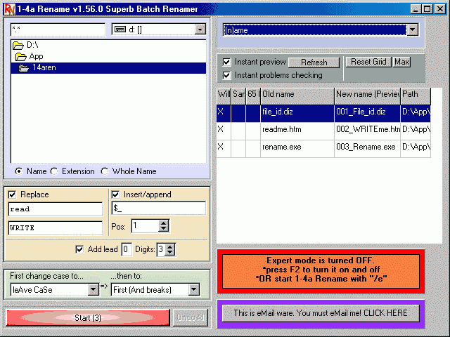 (screenshot 1-4a Rename)