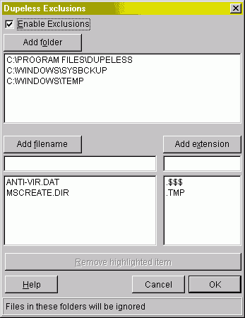 (screenshot Dupeless)   