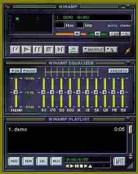 (screenshot Winamp)   