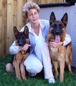 Maureen with Gigi & Ally