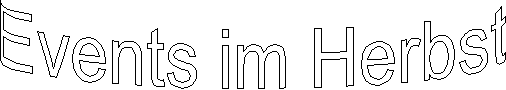 Events im Herbst