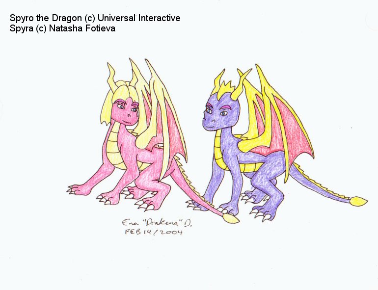 Spyra and Spyro
