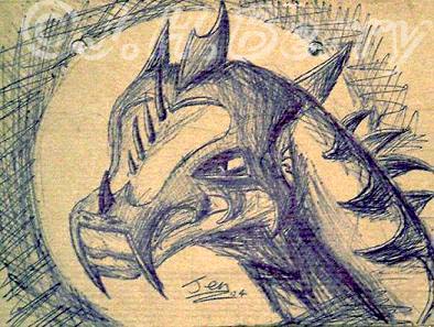 Armour | A dragon is armoured and ready to go