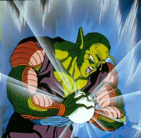 Piccolo about to Blast