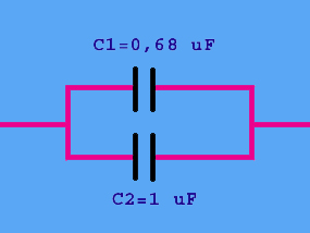 Kondensaattorien yhdistäminen