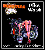 go to HOOTERS BIKE WASH