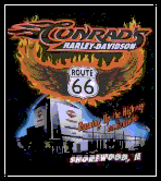 Conrad's Harley-Davidson
19356 NE Frontage Road
Shorewood, IL 60404
Phone: 815-725-2000