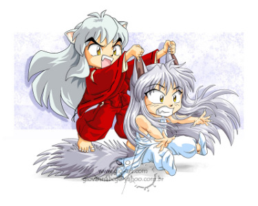Inuyasha and some other person