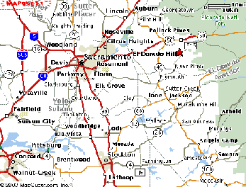 map of area