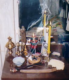 My altar at Lughnassadh