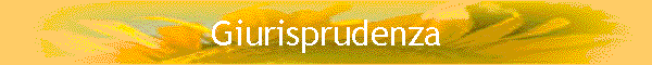 Giurisprudenza