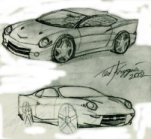 Chevy Bel Air sketch