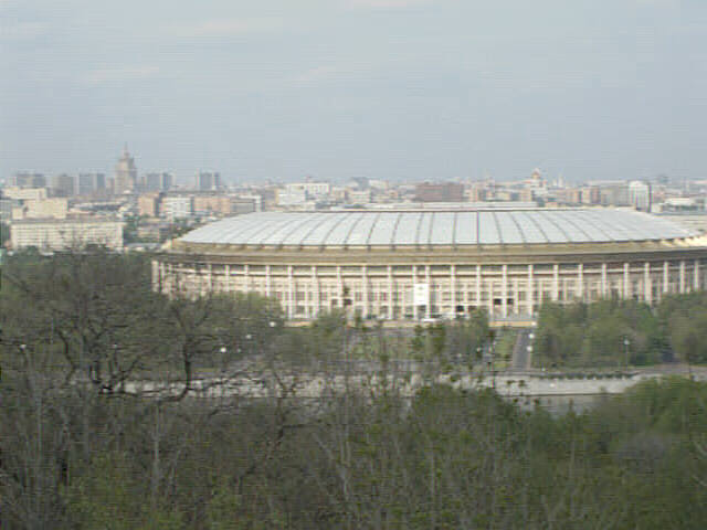 View of Moscow from Moscow State U.