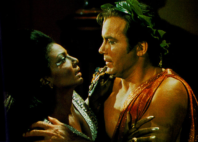 Lieutenant Uhura & Captain Kirk