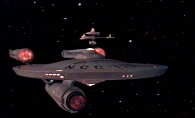USS Enterprise NCC 1701 & Deep Space Station K7