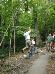 Vine on the west bluff trail