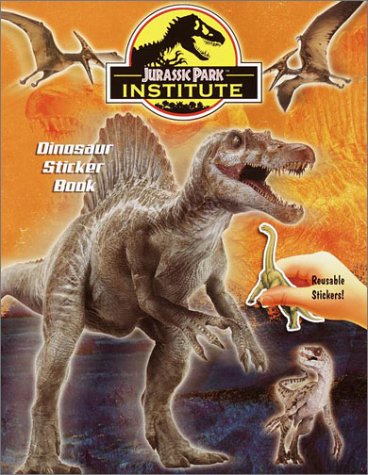 JP Insitute's JP3 Dinosaur Sticker Book!