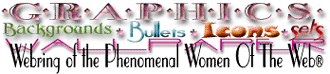 The Graphics Webring of the Phenomenal Women Of The WebŪ