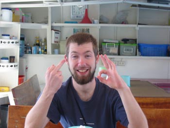 Practicing Dive Signals