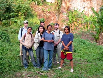 The bat catching team
