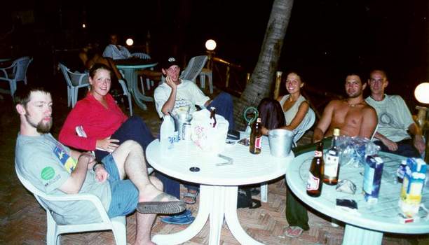 the group at Charlie's