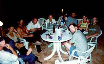 the group at Charlie's