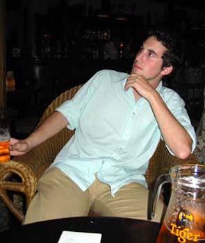 Duncan in the Long Bar