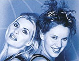 As vocalistas Rommy e Marion