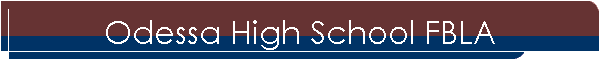 Odessa High School FBLA