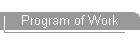 Program of Work