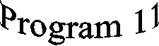 Program 11