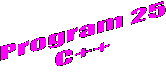 Program 25
C++