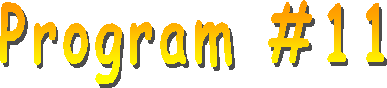 Program #11