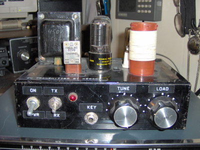 Homebrew 6V6 transmitter