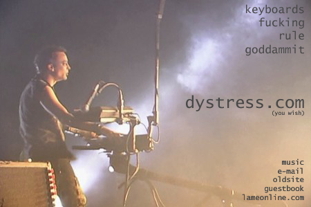 this is charlie clouser, he's not in dystress.