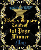 R&C's Topsite Contest 1st Page Winner,May 2001