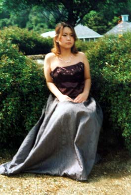 Mariko in the Rose Garden