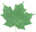Green Maple Leaf