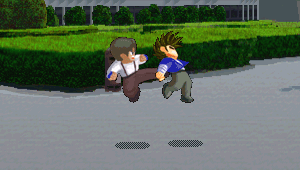 Jack's timely aerial kick