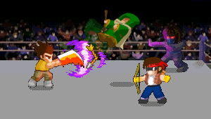 Vicious blade cuts through projectiles